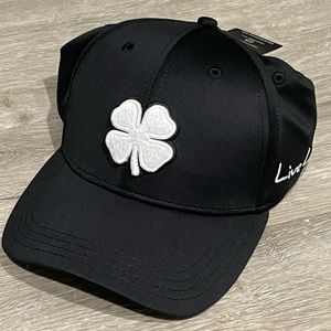 NWT! Black Clover - Live Lucky Black Hat
